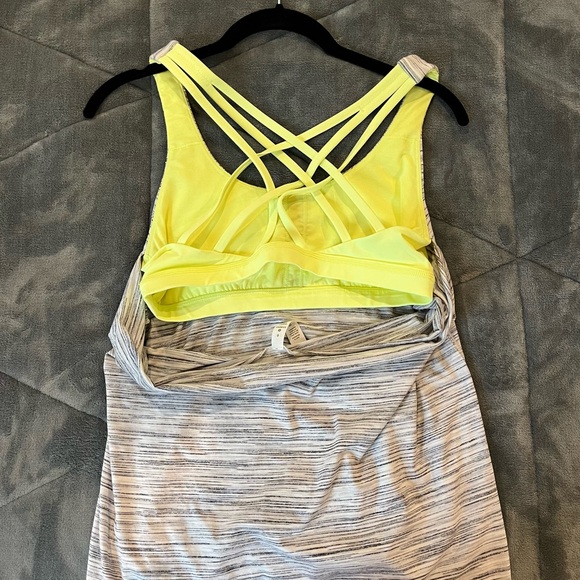 Lululemon tank with built in sports bra - Picture 2 of 3